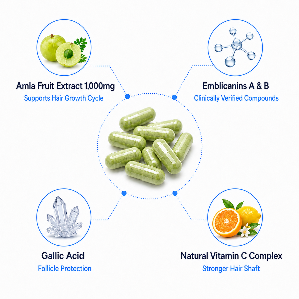 The World's #1 Ancient Hair Growth Supplement (Support a Healthier Hair Growth Cycle in 90 Days)